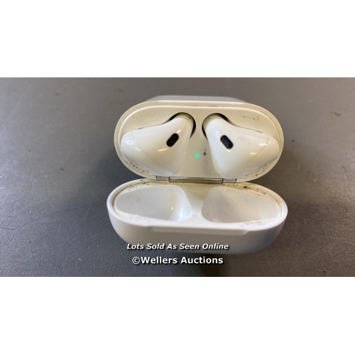 9618 - APPLE AIRPODS / 1ST GEN / A1602 (2016) / SN: GT7ZGC6ALX2Y / BLUETOOTH CONNECTION TESTED