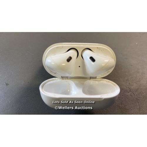 9624 - APPLE AIRPODS / 1ST GEN / A1602 (2016) / SN: GN1JFEQYLX2Y / BLUETOOTH CONNECTION TESTED