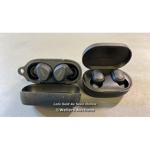 9635 - X2 EARBUDS INCL. JABRA ELITE 4 ACTIVE AND MI BASIC 2 / BLUETOOTH CONNECTION NOT TESTED