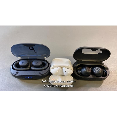 9657 - X3 EARBUDS INCL. SOUNDCORE AND JLAB