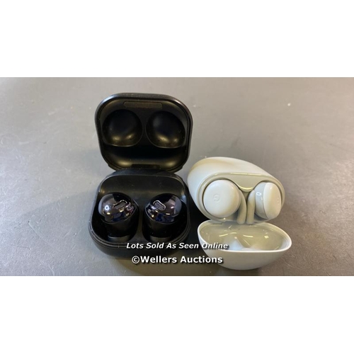 9666 - X1 SAMSUNG SM-R190 AND X1 GOOGLE G7T9J EARBUDS