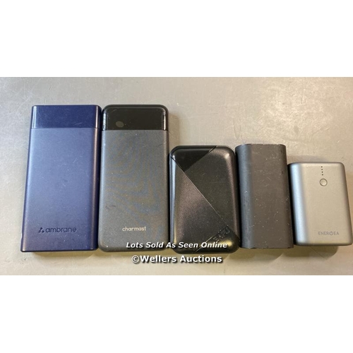 9728 - X5 POWER BANKS INCL. EAFU AND CHARMAST