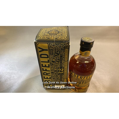 9746 - X1 NEW ABERFELDY WHISKY 40% VOL. 700ML