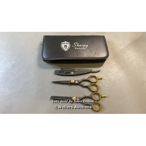 9762 - X1 KIT OF SHARPY ENGLAND SCISSORS