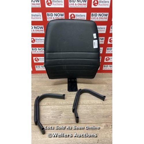 115 - DORMEO LEATHER MANAGERS CHAIR / WITHOUT FITTINGS / SIGNS OF USE / P