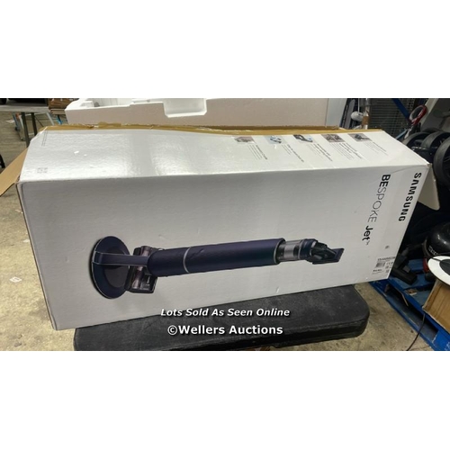 129 - SAMSUNG BESPOKE JET PET VACUUM / POWERS UP / SIGNS OF USE / P9