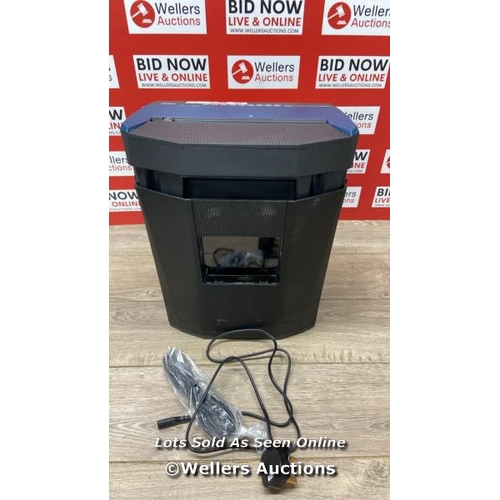 182 - ROYAL 1005MC MICRO-CUT 10 SHEET SHREDDER / POWERS UP / MINIMAL SIGNS OF USE / E9