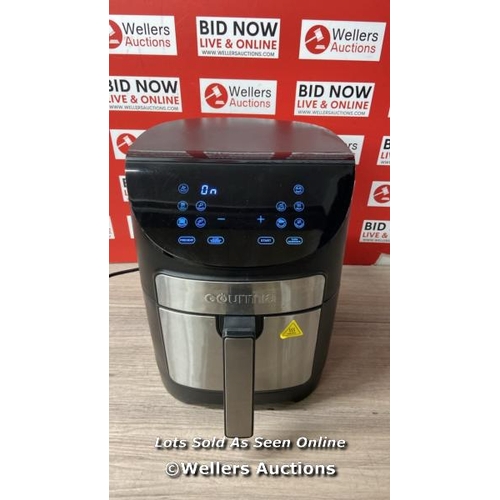 22 - GOURMIA 6.7L DIGITIAL AIR FRYER / POWERS UP / SIGNS OF USE / W1