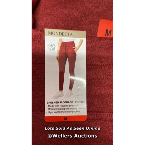 364 - 10X LADIES NEW MONDETTA LEGGINGS / M / F25-29