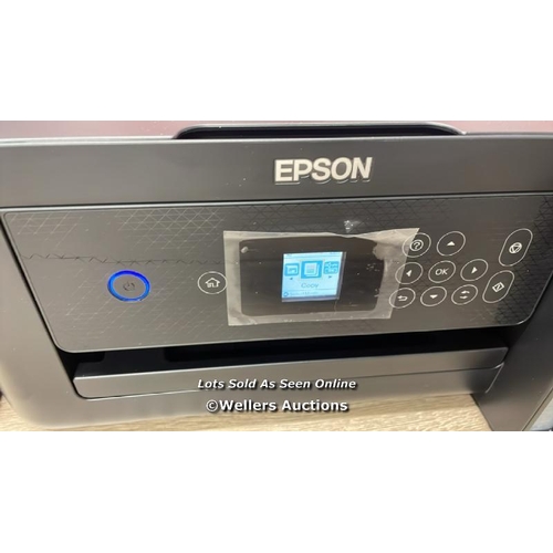 59 - EPSON ET-2851 INK JET PRINTER / POWERS UP / MINIMAL SIGNS OF USE / A43