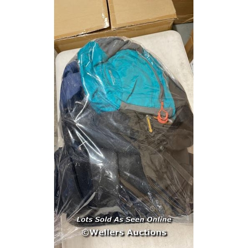 603 - BAG OF RUCKSACKS INCL. ADIDAS