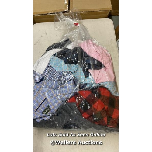 606 - BAG OF SHIRTS INCL. HOLLISTER