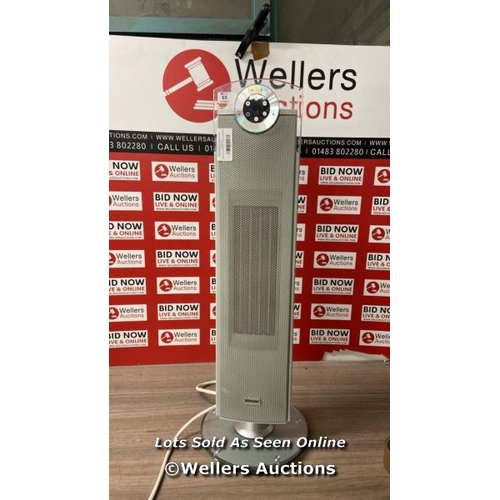 65 - DIMPLEX CERAMIC TOWER HEATER / POWERS UP / MINIMAL SIGNS OF USE / P6