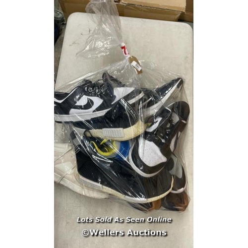 687 - BAG OF TRAINERS INCL. NIKE