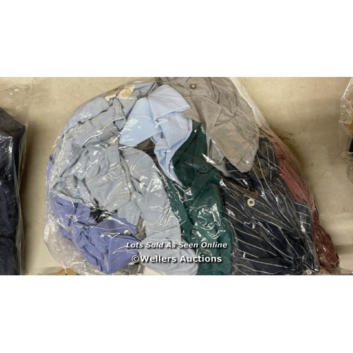 708 - BAG OF SHIRTS INCL. BANANA REPUBLIC AND CHARLES TYRWHITT