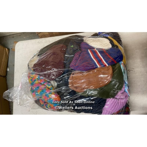 741 - BAG OF SCARVES, HATS AND GLOVES