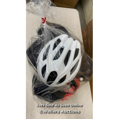 742 - BAG OF HELMETS