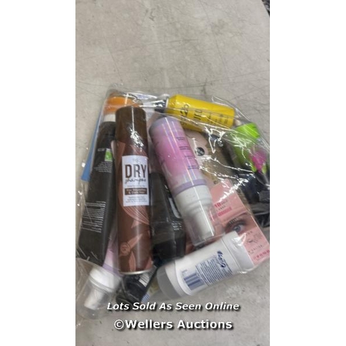 866 - BAG OF PART USED COSMETICS