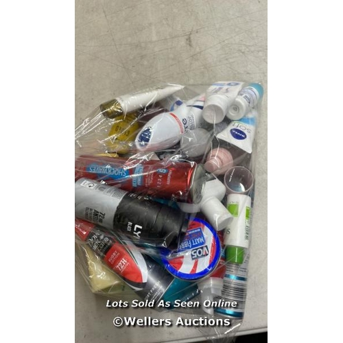 868 - BAG OF PART USED COSMETICS