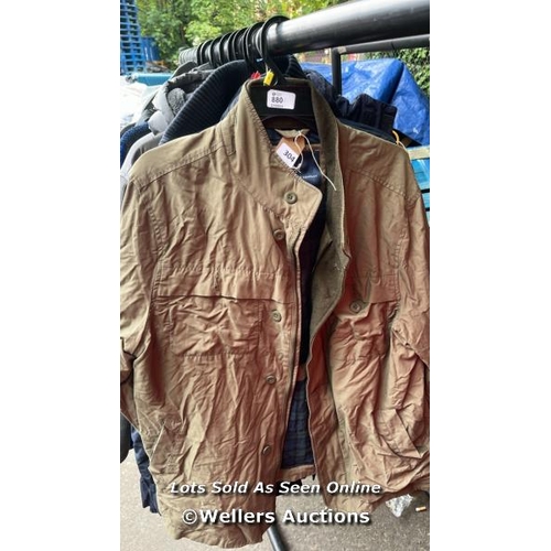 880 - CREW CLOTHING COMPANY PRE-OWNED JACKET SIZE XL