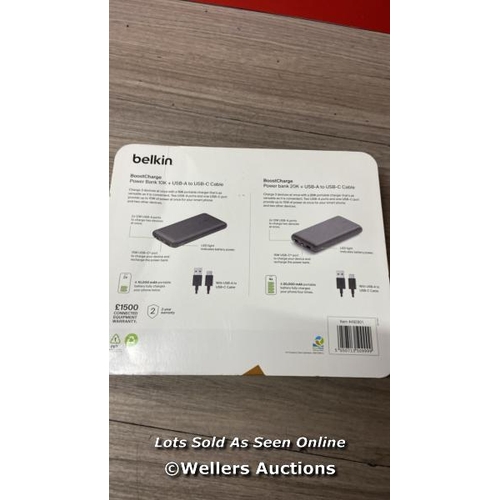 89 - BELKIN POWERBANKS 2PK / MINIMAL SIGNS OF USE / A44