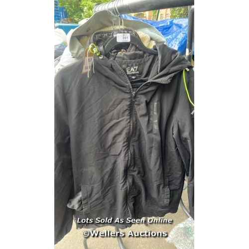 891 - EMPORIO ARMANI PRE-OWNED JACKET SIZE XL