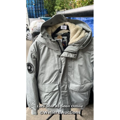 893 - SUPERDRY PRE-OWNED JACKET SIZE M