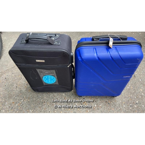 916 - X2 PRE-OWNED SUITCASE INCL. AMERICAN TOURISTER