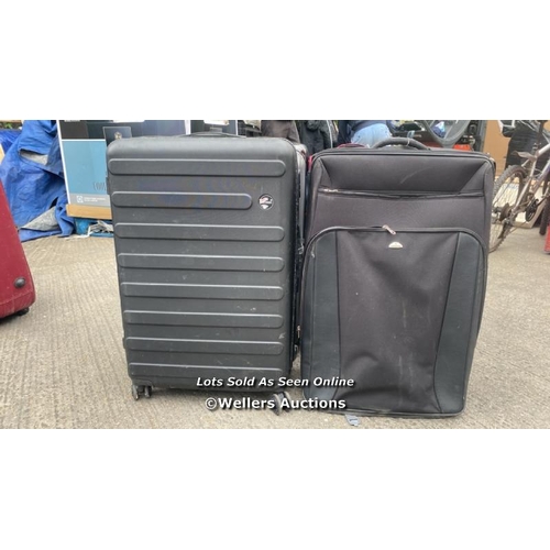 935 - X2 PRE-OWNED SUITCASE INCL. SAMSONITE