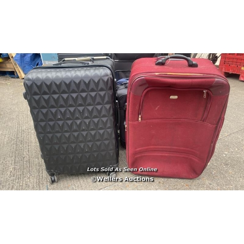 938 - X2 PRE-OWNED SUITCASES INCL. DELCOM