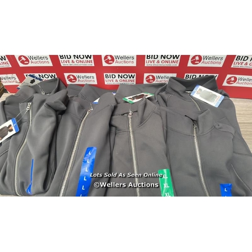 7001 - 8X LADIES NEW 32* DEGREE FULL ZIP JACKETS / MIX OF L AND XL / G3