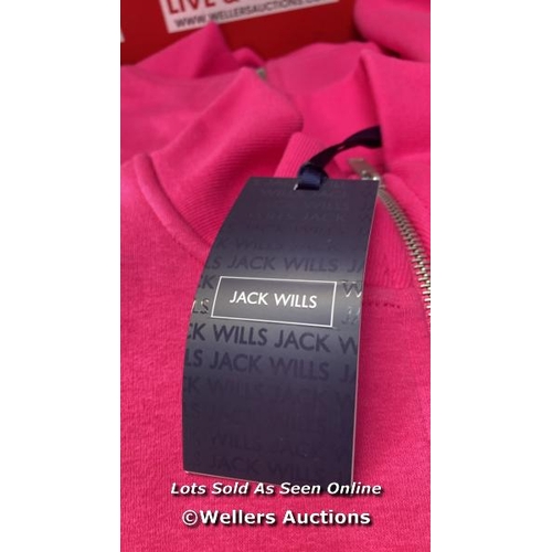 7281 - 5X LADIES NEW JACK WILLS HALF ZIP HOODY / SIZE 14 / G60