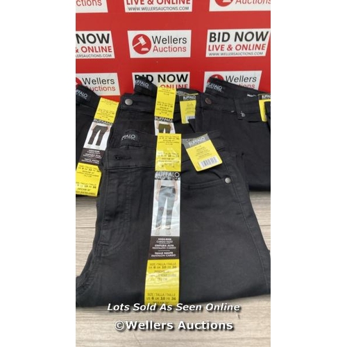 7357 - 6X LADIES NEW BUFFALO DAVID BITTON CARGO PANTS / UK 8 / H3