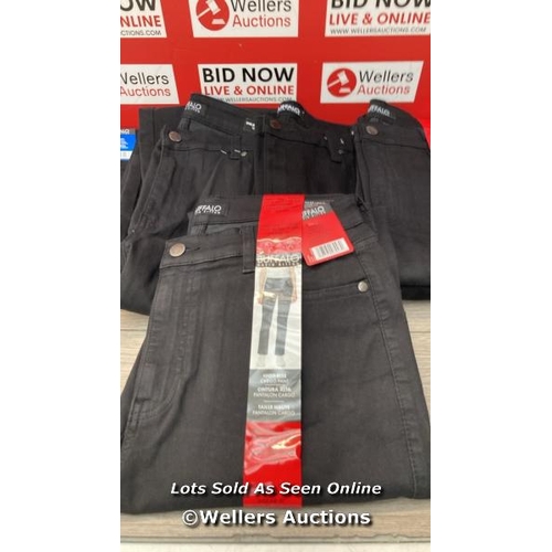 7360 - 6X LADIES NEW BUFFALO DAVID BITTON CARGO PANTS / 5 X UK 12 AND 1 X UK 14 / H3