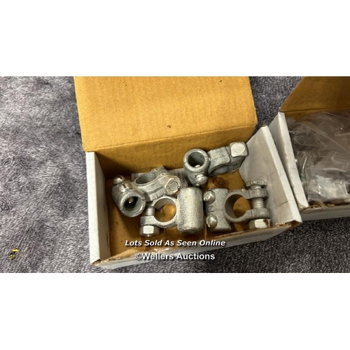 908 - ASSORTED SIZED BATTERY TERMINALS