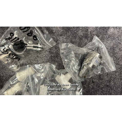 911 - ASSORTED MARINE CLIPS, LOCKS AND RINGS