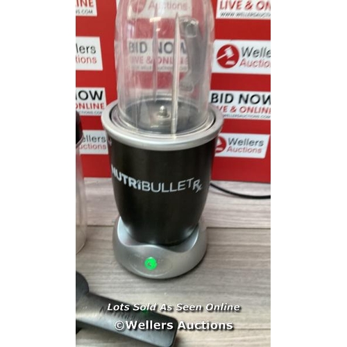 7447 - NUTRIBULLET BLENDER 600 SERIES - POWERFUL 20,000 RPM EXTRACTOR BLENDS FROZEN FRUIT, NUTS & ICE - 600... 