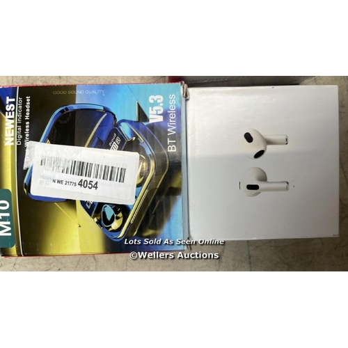 7511 - 5X EARPHONES / UNTESTED / PLEASE SEE IMAGES / H8