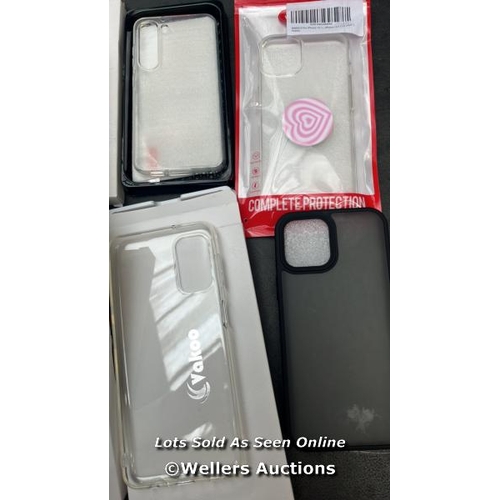 7513 - 9X MIXED PROTECTIVE PHONE CASES / SEE IMAGES / H8