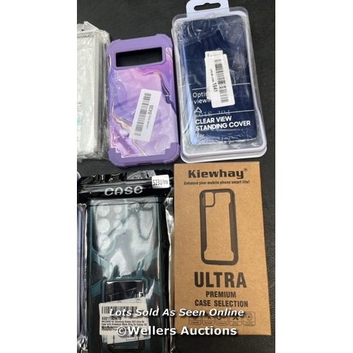 7514 - 8X MIXED PROTECTIVE PHONE CASES / SEE IMAGES / H8