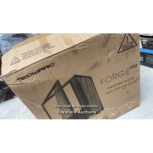 7528 - TECWARE FORGE M2 ARGB BLACK / APPEARS NEW, OPEN BOX / UNTESTED / G52