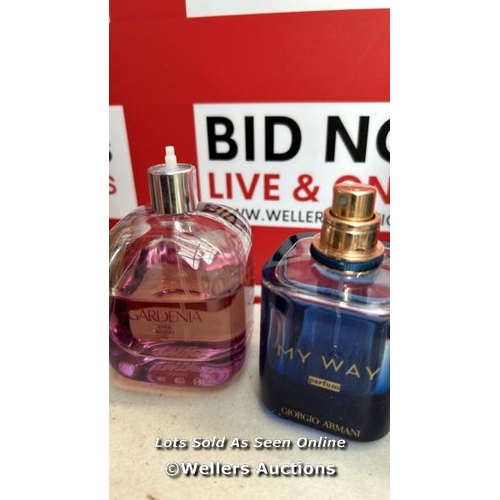 7603 - APPROX X46 USED PERFUMS AND FRAGRANCES INC. ZARA, FEDERICO MAHORA, BRUT, DAVIDOFF, TED BAKER, SO....... 