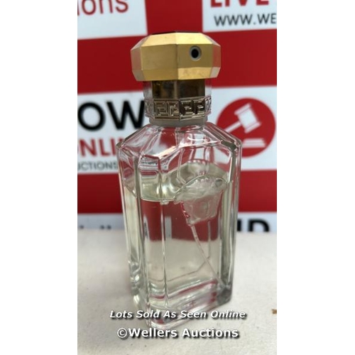 7604 - X4 USED PERFUMES INC. EMPORIO ARMANI STRONGER WITH YOU ABSOLUTLEY, YARDLEY LONDON, VERSACE THE DREAM... 