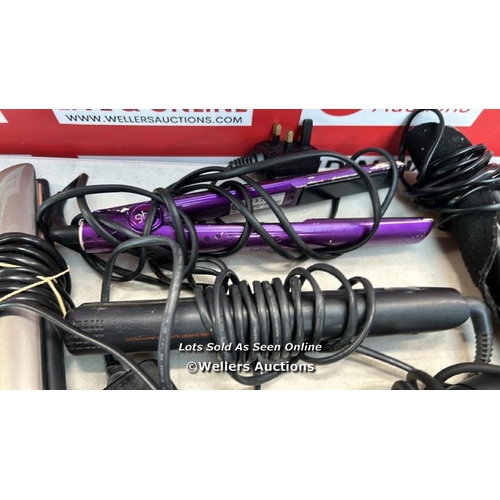 7605 - ASSORTED HAIRCARE INC. X2 GHD HAIR STRAIGHTNER, PHILLIPS, REMINGTON, BABYLISS AND MORE / S47