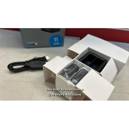 7609 - NEW GOPRO DUAL CHARGER AND ENDURO BATTERIES, DAMAGED BOX / S47