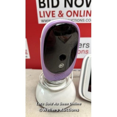 7618 - BT SMART BABY MONITOR WITH 5