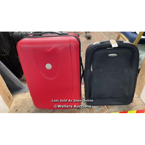 4618 - X2 PRE-OWNED & UNCHECKED SUIT CASES INCL. DELUXURY / H21