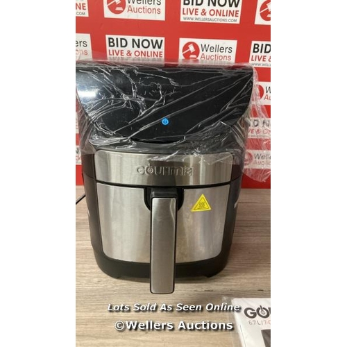 4001 - GOURMIA 6.7L DIGITIAL AIR FRYER / POWERS UP / SIGNS OF USE / W1