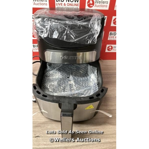 4002 - GOURMIA 6.7L DIGITIAL AIR FRYER / POWERS UP / SIGNS OF USE / W1