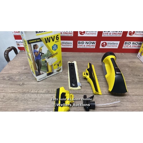 4024 - KARCHER WV6 WINDOW VAC / NO POWER / MINIMAL SIGNS OF USE / A38